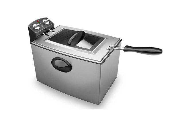 厨具电器产品油炸锅设计