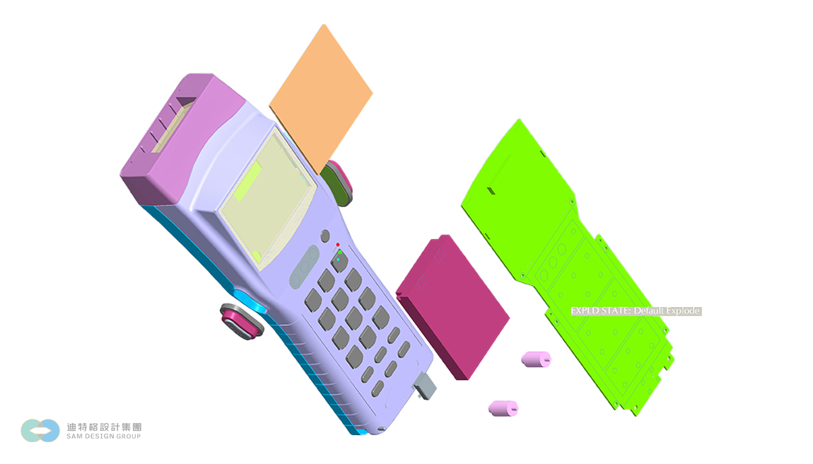 条码阅读器结构设计