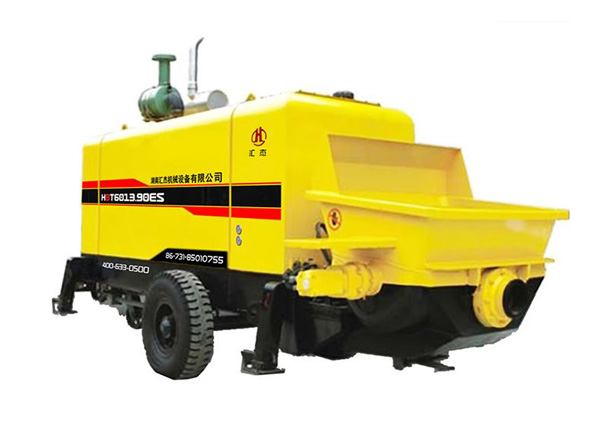 混凝土输送泵外观设计效果图