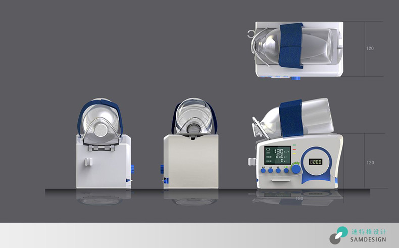 便携式输液泵外观设计效果图
