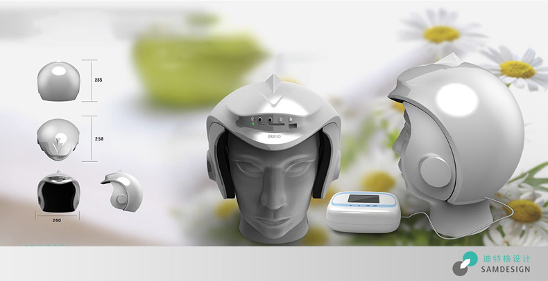 血压矫正治疗仪外观设计效果图